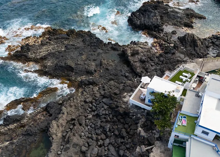 Okstay - House In Front Of A Natural Pool - El Caleton Semesterbostad La Matanza De Acentejo